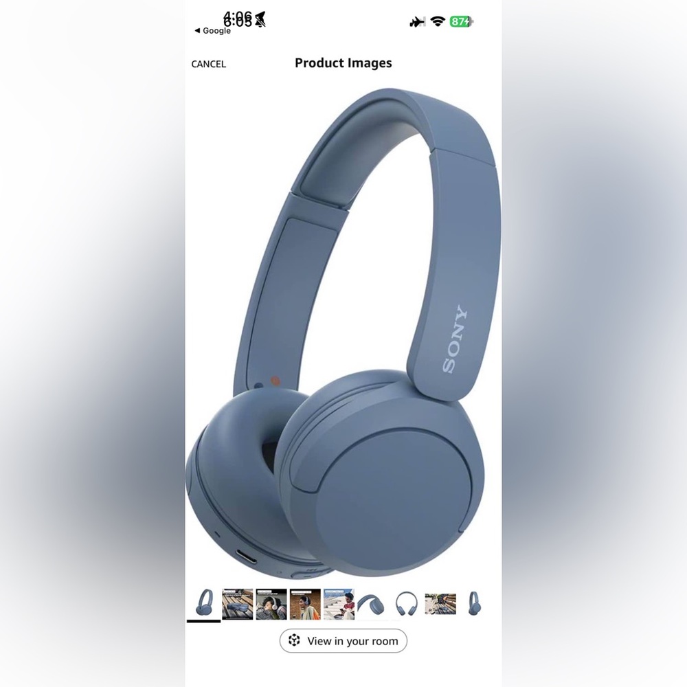 Sony Stylish Over-Ear Headphones. - Multiple Colours Available!